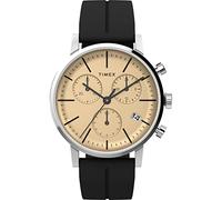 Timex Reloj Cronógrafo para Hombre de Cuarzo con Correa en Silicona TW2V70500