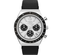 Timex Reloj Cronógrafo para para Hombre de Cuarzo con Correa en Cuero TW2W53400