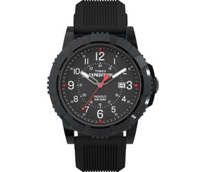 Timex Reloj de pulsera analógico de cuarzo para hombre con una correa de silicona Expedition North Ridge