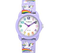 Timex Reloj de Pulsera analógico de Cuarzo para niños Time Teacher
