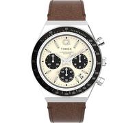 Timex Reloj Digital de Cuarzo para Hombre con Correa de Cuero TW2V42800H7