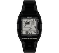 Timex Reloj Digital de Cuarzo para Hombre con Correa de plástico TW2W96500, Negro, Correa