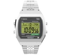 Timex Reloj Hombre, Mujer Caja De Acero Pulsera Acero De Color Plateado/gris Resistente Al Agua 3 Atm Tw2v74200