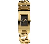 Timex Reloj Hombre UFC Championship Unisex Stainless Steel Caja de Acero Dorado Movimiento de Cuarzo Esfera Negro Brazalete Acero Dorado con Cierre Cierre Joyería 5 ATM