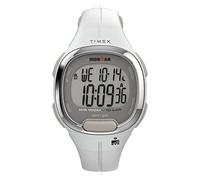 Timex Reloj Ironman Transit de 33 mm para Mujer, Tono Blanco/Cromado, 33 mm, Deportivo