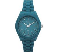 Timex Reloj Lecacy Ocean de 37 mm para mujer, triple azul