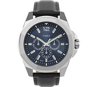 Timex Reloj Multiesfera para Hombres de Cuarzo con Correa en Cuero TW2V43200