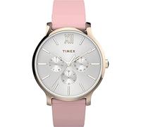 Timex Reloj Multiesfera para Mujeres de Cuarzo con Correa en Cuero TW2T74300