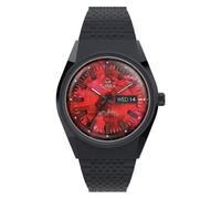 Timex Reloj para Hombre Harry Potter Q Sorcerer Stone de 38 mm, Pulsera Negra, Esfera roja, Caja Negra