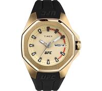 Timex Reloj UFC Pro TW2V57100 45 mm con correa de resina Gold
