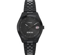 Timex Reloj Unisex Wednesday Legacy de 36 mm, Triple Negro