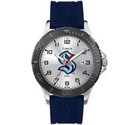 Timex Tribute Gamer - Correa de silicona de cuarzo de 42 mm, azul, 20 reloj casual (Modelo: TWZHSKRMEYZ)