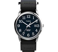 Timex TW2U85000 - Reloj de cuarzo para hombre, fácil lectura, resistente al agua hasta 3 ATM, cristal mineral, esfera azul, latón, azul
