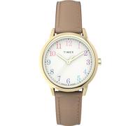 Timex TW2W32400 Easy Reader - Reloj sostenible para mujer, color gris pardo, beige (gris pardo)