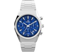 Timex Cronógrafo Q Timex Falcon Eye (40 Mm) Esfera Azul / Brazalete De
