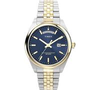 Timex TW2W42600VQ - Reloj analógico de Cuarzo para Hombre con Correa de Acero Inoxidable, Bicolor