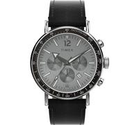 Timex Reloj Cronógrafo para para Hombre de Cuarzo con Correa en Cuero TW2W47400