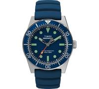Timex Reloj Analógico para para Hombre de Cuarzo con Correa en Caucho TW2W74600