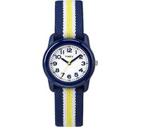Timex TW7C05800 - Reloj de Cuarzo para niños, Correa Textil, Color Azul Oscuro