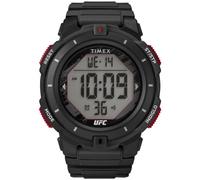 Timex UFC Rumble - Reloj para hombre de 50 mm, pulsera negra, esfera digital, caja negra TW5M59600