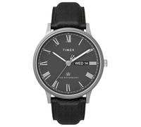 Timex Reloj analógico de Cuarzo Unisex con Correa en TW2U88600, Negro, Pulsera, Negro, Pulsera