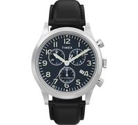 Timex Waterbury TW2Y54100 - Reloj cronógrafo con Correa de Piel de 42 mm para Hombre