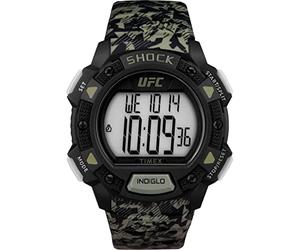 Timex x Reloj Digital UFC Core Shock con Correa de Goma Camo TW4B27500, Camo