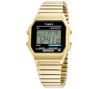 Timex Youth & Kids T78677PF - Reloj de cuarzo unisex, correa de acero inoxidable, color dorado
