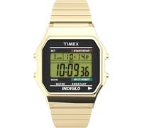 Timex Youth & Kids T78677PF - Reloj de cuarzo unisex, correa de acero inoxidable, color dorado