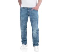 Timezone EduardoTZ Eduardo Slim Fit Jeans - Blue Denim Wash Cómodos vaqueros para hombre, Blue Denim Wash, 32W / 30L