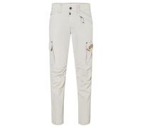 Timezone - Pantalón de carga para hombre normal Rogertz de talla media, corte recto, 08692 Gris Claro, 38W x 32L