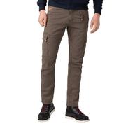 Timezone Pantalones cargo para hombre, regular, chino, vaquero, cintura media, corte regular, 9885 Earth Grey Wash, 32W / 30L