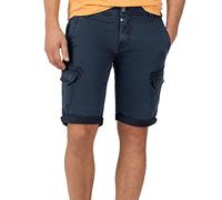 Timezone Pantalones Cortos Ajustados Stanleytz Vestir, Azul Oscuro, 29W para Hombre