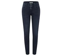 Timezone Pantalones de Mujer Slim Enyatz Womanshape Casual, Night Blue Wash, 30W x 32L