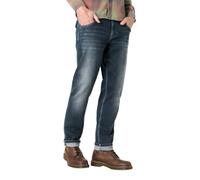 Timezone Pantalones vaqueros para hombre, corte regular, cintura media, color azul, 3770-3130-Indigo Night Wash, 32W / 36L