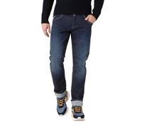 Timezone Pantalones vaqueros para hombre Regular JACKTZ - Cintura media - Regular Fit - Azul W29-W40, 6448 Light Indigo Wash, 32W / 30L