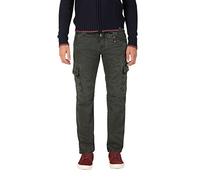 Timezone Regular Ben Cargo Pantalones, Verde (Tank Green 4046), 30W x 32L para Hombre