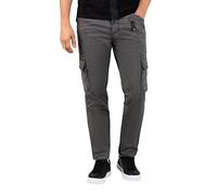 Timezone Regular Bentz Pantalón de Vestir, Gris, 31W x 32L para Hombre