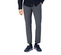 Timezone Regular Luitz Pantalón de Vestir, Azul/Cuadros, 29W x 32L para Hombre