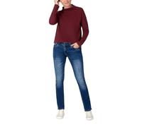 Timezone Tahila TZ W25-W33 - Vaqueros Ajustados para Mujer, Cintura Media, Corte Ajustado, Color Azul, 6892 Lush Blue Wash, 30W / 34L