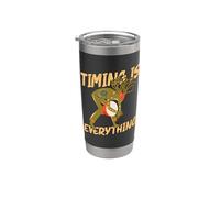Timing Is Everything Drumming Instrumento de percusión Djembe Vaso térmico de acero inoxidable de doble pared