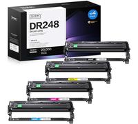 Timink DR248CL DR248 - Unidad de tambor compatible con Brother MFC-L3740CDW MFC-L3760CDW MFC-L3740CDWE DCP-L3560CDW HL-L3240CDW MFC-L8390CDW HL-L3220CWE HL-L3220CW HL-L3215CW W DCP-L3. 515CDW (4
