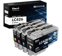 Timink LC426 Cartuchos Cartuchos compatibles para Brother LC 426 LC426XL para Brother MFC-J4335DW MFC-J4340DW MFC-J4535DW MFC-J4540DW (3000 páginas, 4 unidades)