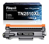 Timink TN-2510XL Toner de Alta Capacidad Compatible para Brother TN2510XL para HL-L2400DW HL-L2445DW MFC-L2800DW MFC-L2860DW DCP-L2620DW DCP-L2660DW Impresora Laser(1 Negro,3000 Paginas por Toner)