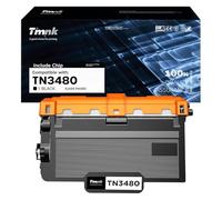 Timink TN3480 Toner TN 3480 tn-3480 para Toner tn3480 Brother Compatible para Brother HL-L5100DN HL-L5200DW HL-L6300DW HL-L6400DW HL-L5000D HL-L5200DWT MFC-L5750DW MFC-L5700DW MFC-L6900DW (1 Negro)