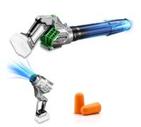 Timisea Soplador de hojas giratorio de 180° para baterías Makita de 18/21 V, 3 niveles, 12 asas, tecnología de turbina, para jardín, patio, coche, construcción (sin acuu)