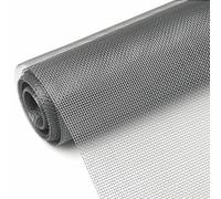 Timizi Malla Mosquitera 0.8x2.5m, Tela Mosquitera Ventana versátil, Abatible Mosquiteras Enrollables para Puertas, para Ventanas Abatibles. - Gris