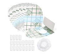 TIMJJG 100 Orejeras con 20 Orejeras, Protección Impermeable Transparente, Protección Auditiva Colorida para Natación y Baño, Set de 120 Piezas
