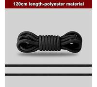 TIMJJG 4 Pares De Cuerdas Para Zapatos Martin Boots, Redondas Gruesas Negras, Cambio Diario De Cordones, Aptas Para Calzado Deportivo, Botas Altas.