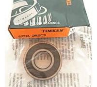 Timken 6203-2RS-C3 Rodamiento de bolas de ranura profunda, nomenclatura, luz, diámetro de orificio de 17 mm, dos juntas de contacto, distancia interna suelta, 40 mm de diámetro, 12 mm de ancho